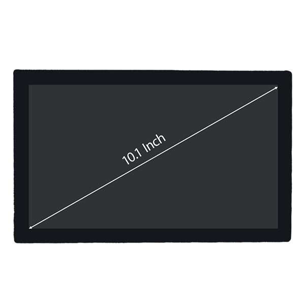 10.1 Inch Open-Frame Monitor Layar Demek