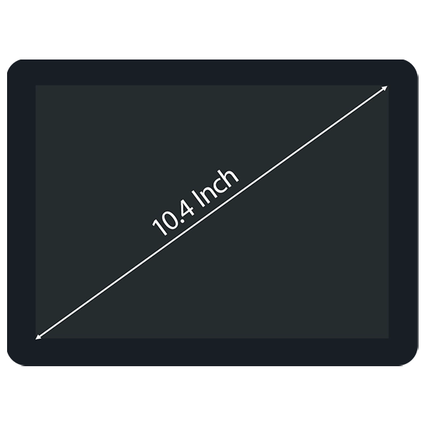 10.4 Inci Open-Frame Monitor Layar Demek