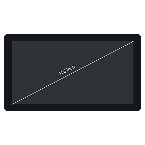 11.6 Inch Open-Frame Monitor Layar Demek