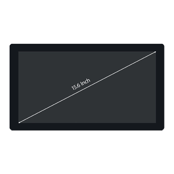 15.6 Inch Open-Frame Monitor Layar Demek