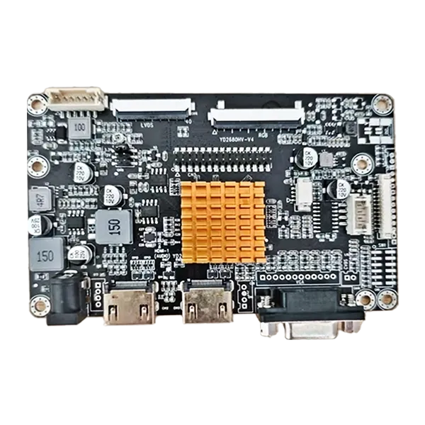 Carane 2-HDMI kanggo LVDS TTL Interface AD ​​Board Nyederhanakake Integrasi LCD Industrial