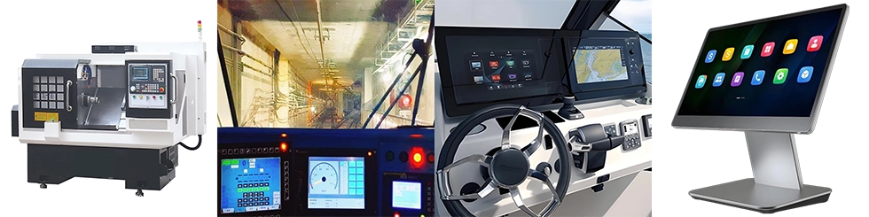 Industrial Display applications across various industries